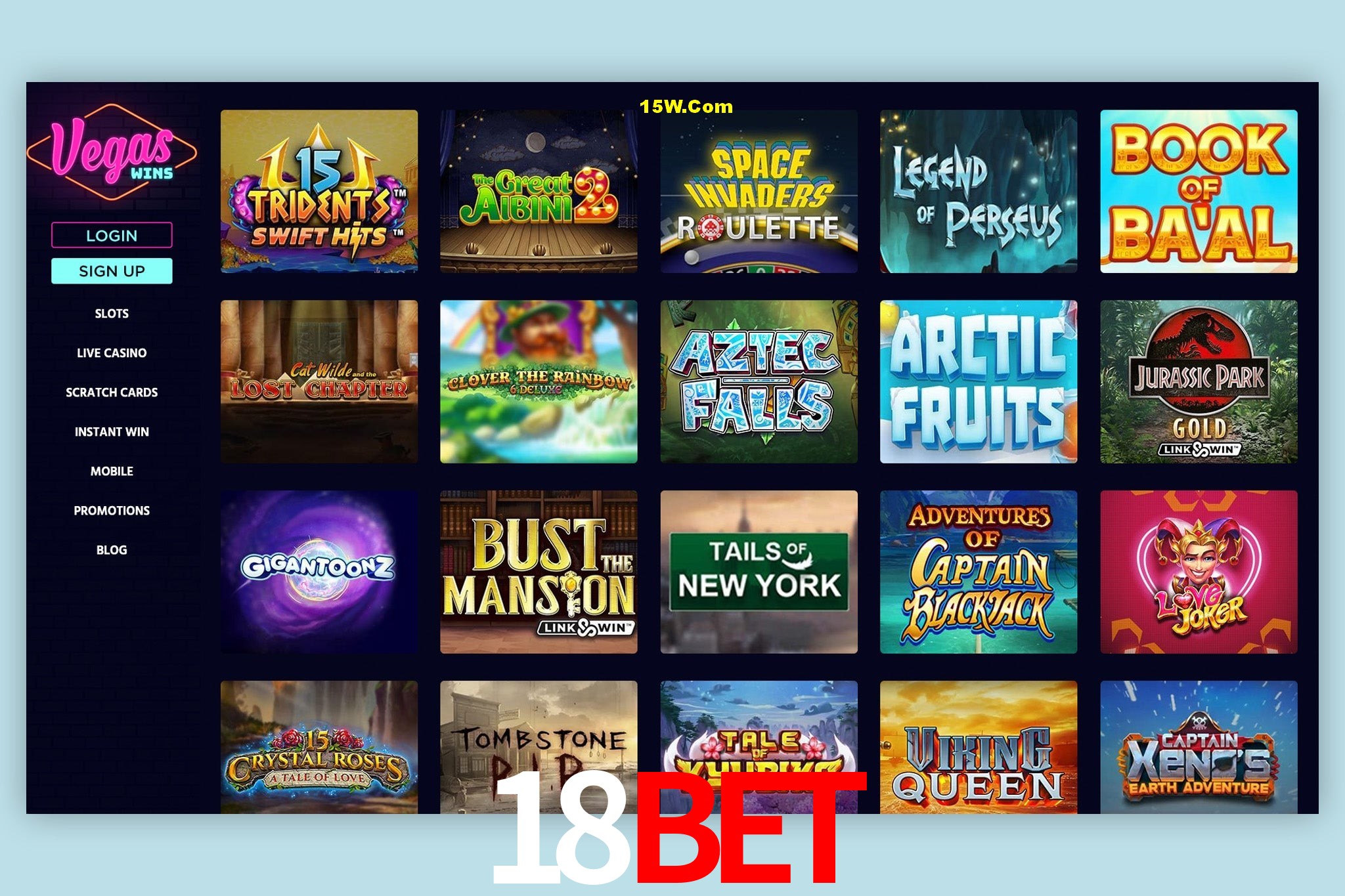 Welcome Bonus 18Bet